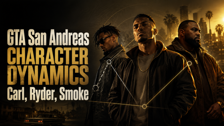 GTA San Andreas Character Dynamics | Carl, Ryder, Smoke